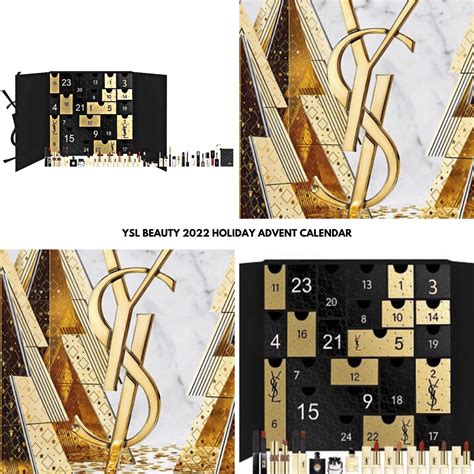 ysl beauty 24-piece advent calendar|holiday2024 .